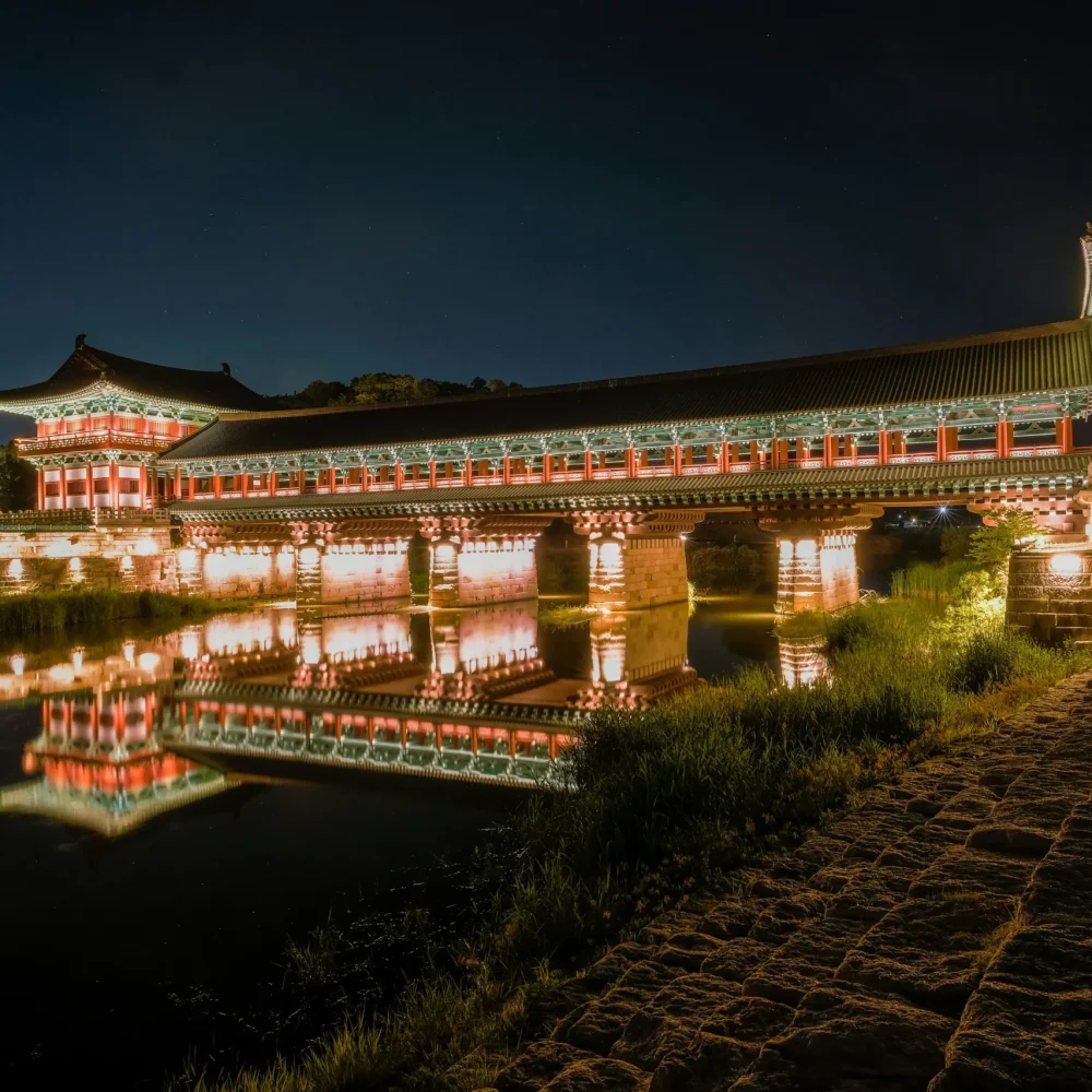 Gyeongju budova Jižní Korea