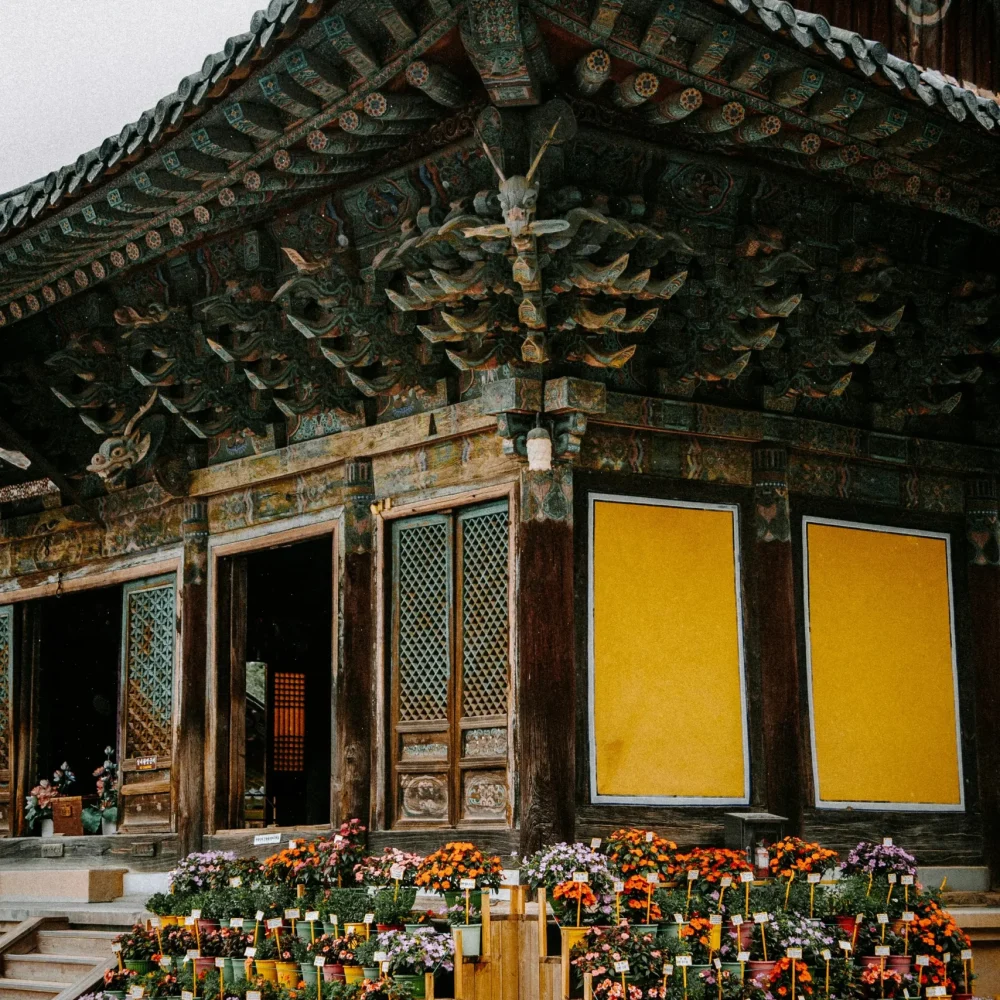 Gyeongju pagoda Jižní Korea
