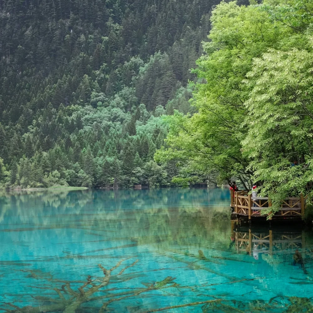 Jiuzhaigou Čína