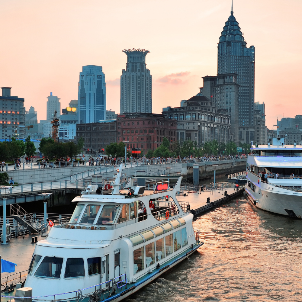 Výletní loď, Shanghai, China