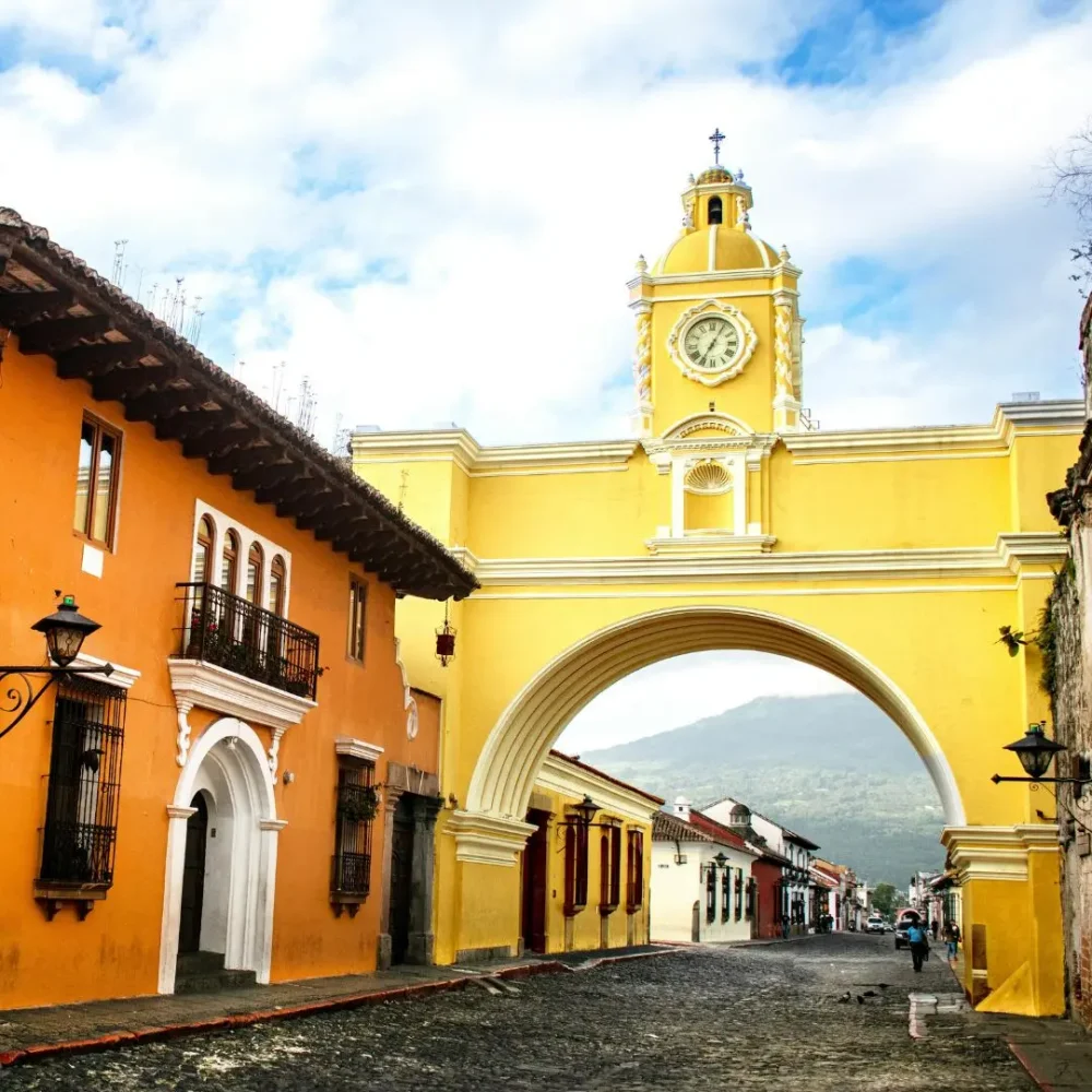 Guatemala Antigua brána