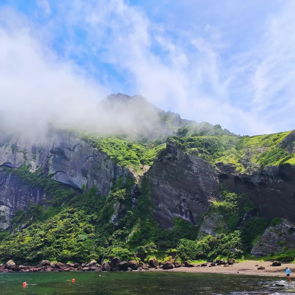 pláž ostrov Jeju, Jižní Korea