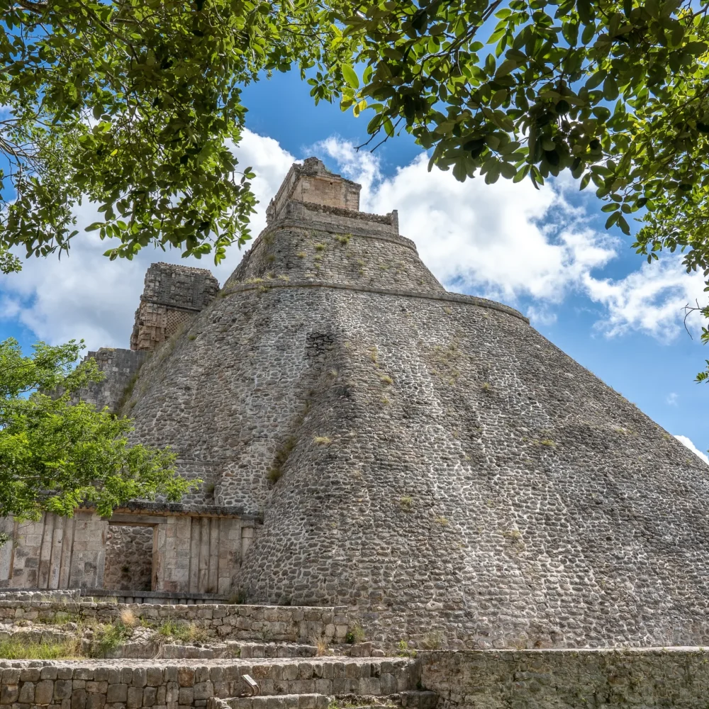 Mexiko Uxmal pyramida