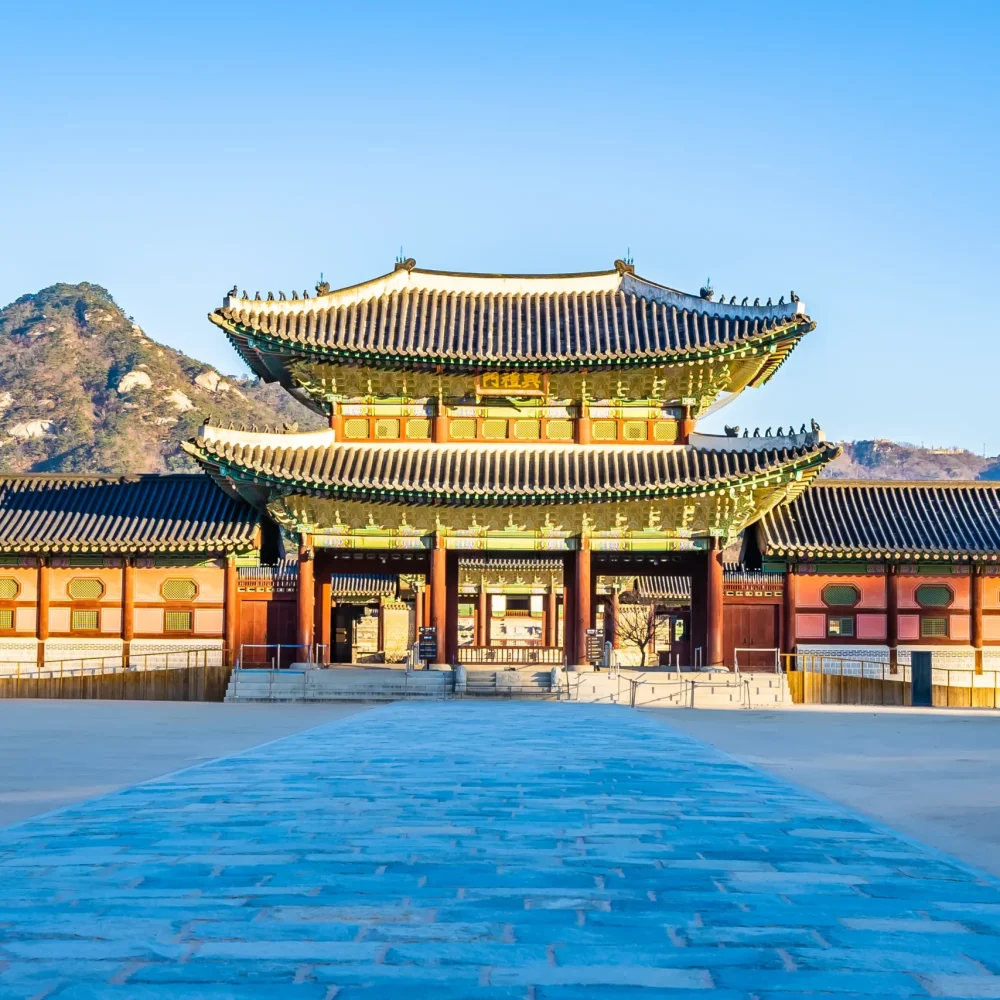 Jižní Korea gyeongbokgung palác Soul