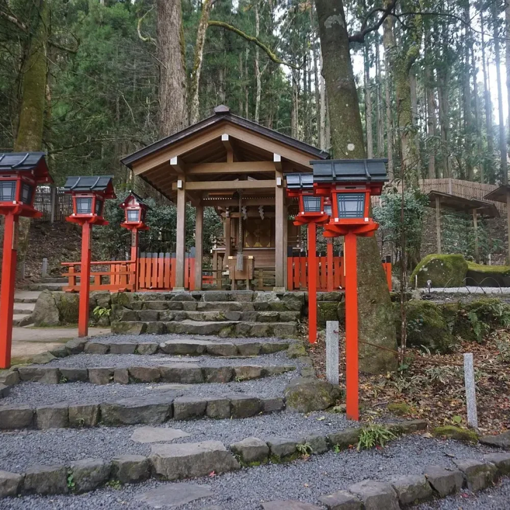 Japonsko Kurama svatyně