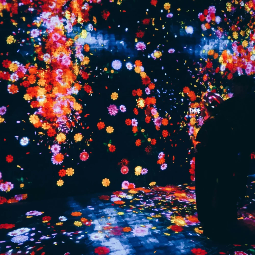 teamLab Borderless Japonsko Tokio