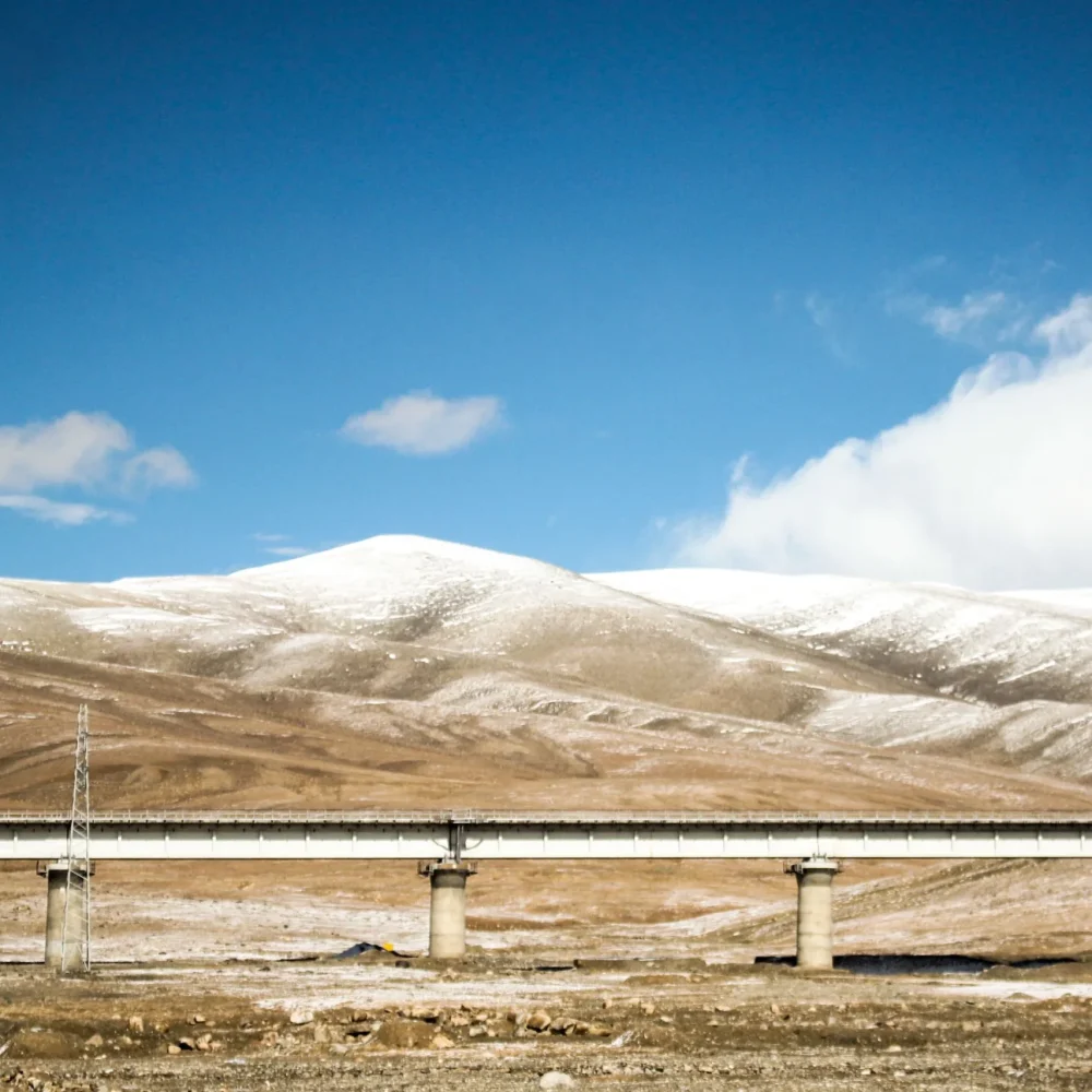Tibet-Qinghai Railway Čína