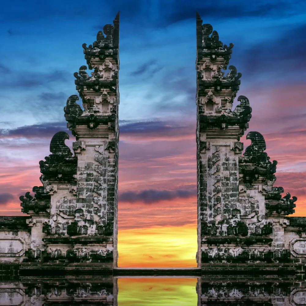 Indonesie Bali lempuyang luhur chrám