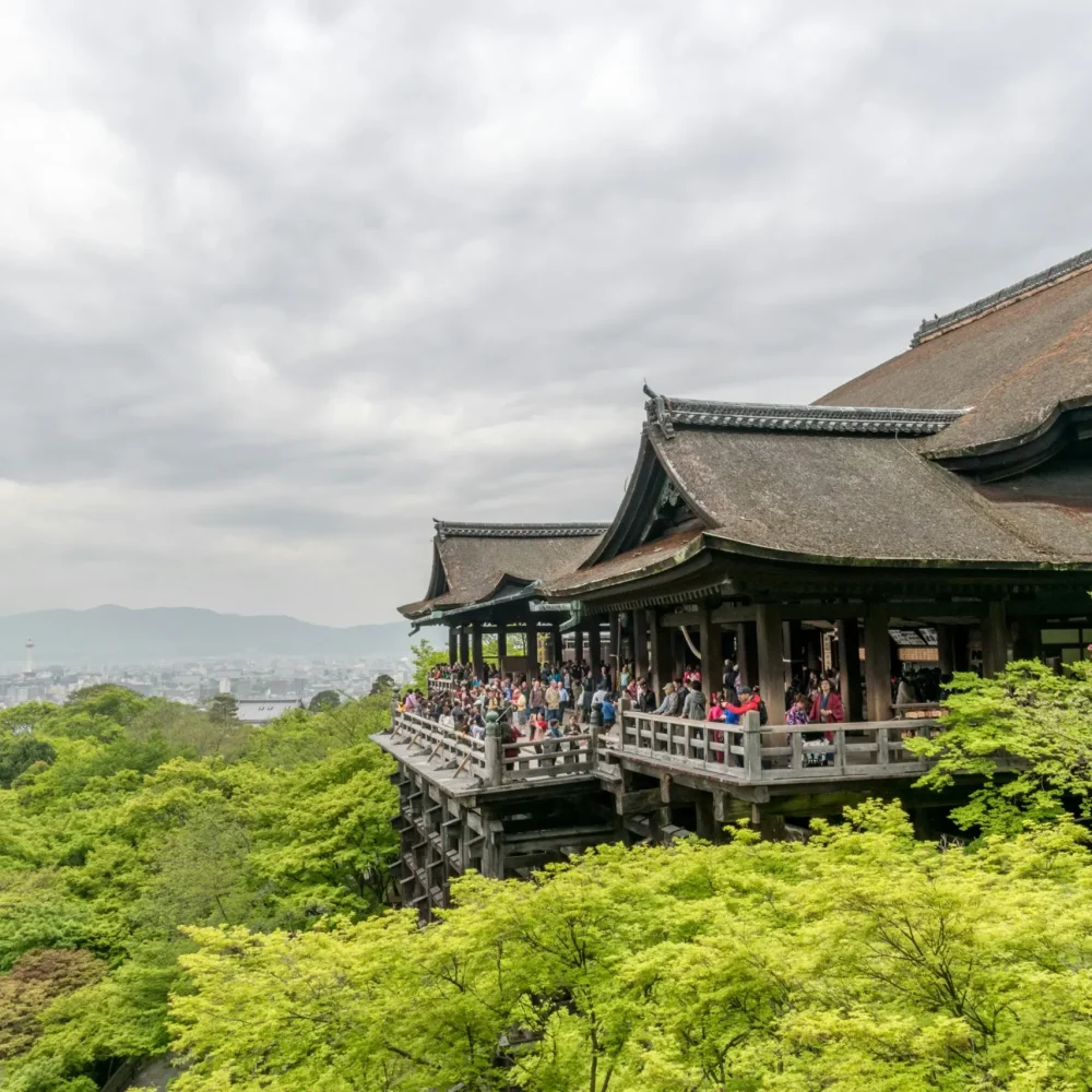 Japonsko Kijomizu-dera